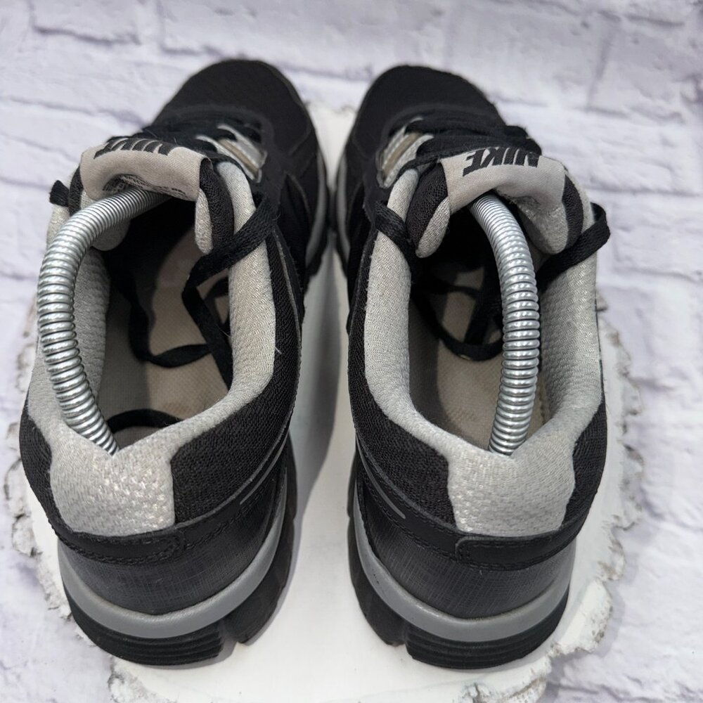 Nike Dual Fusion ST2 Womens Size 9.5 Black Sliver Training Shoes Sneakers - Picture 7 of 11
